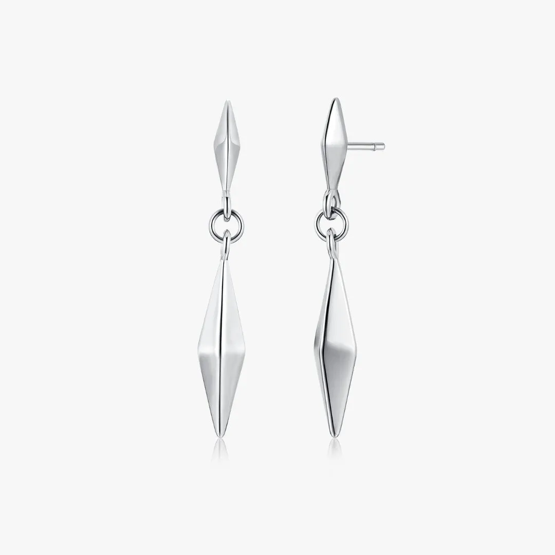 Geometric Drop Earrings (Greek Inspired Collection) sold by Flaire & Co. product image thumbnail 3