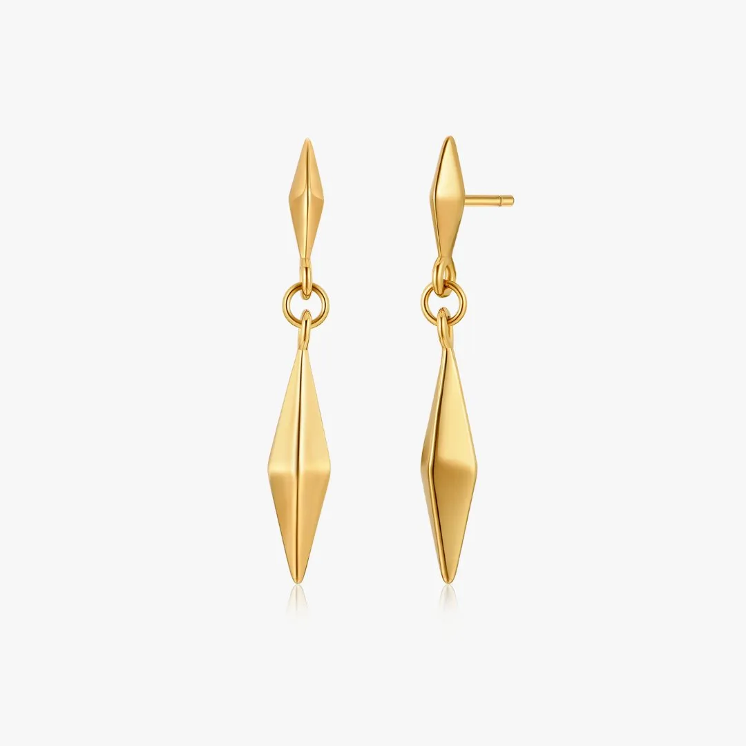Geometric Drop Earrings (Greek Inspired Collection) sold by Flaire & Co. product image thumbnail 4