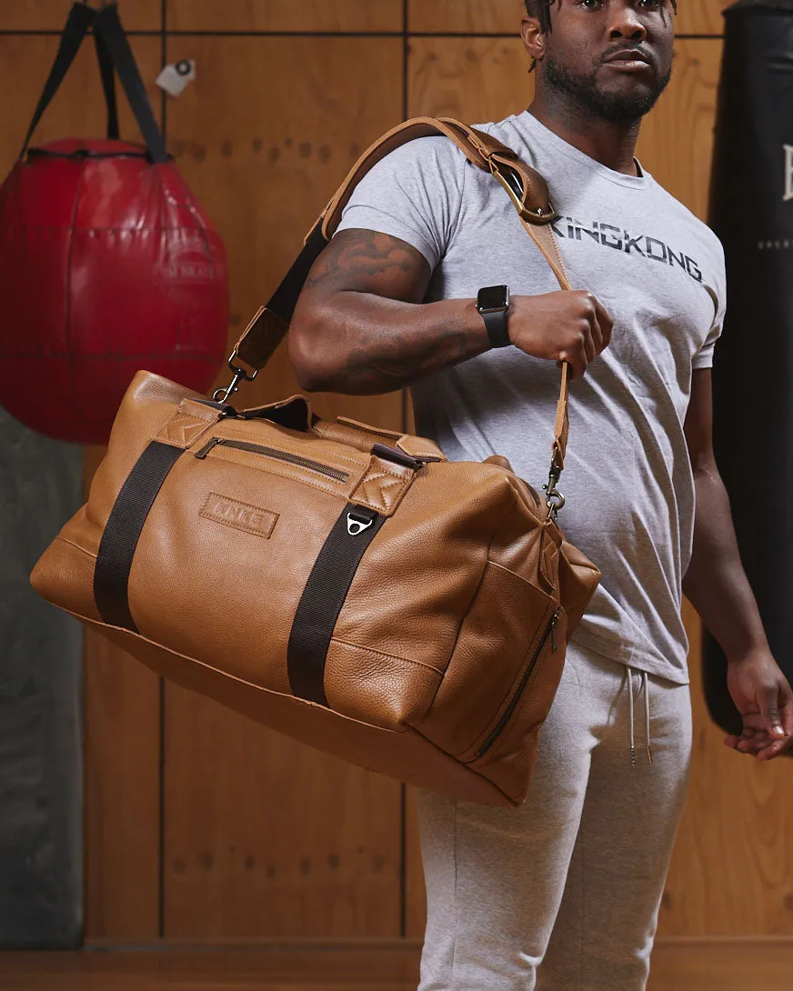 HERITAGE LEATHER DUFFEL sold by King Kong Apparel product image thumbnail 2