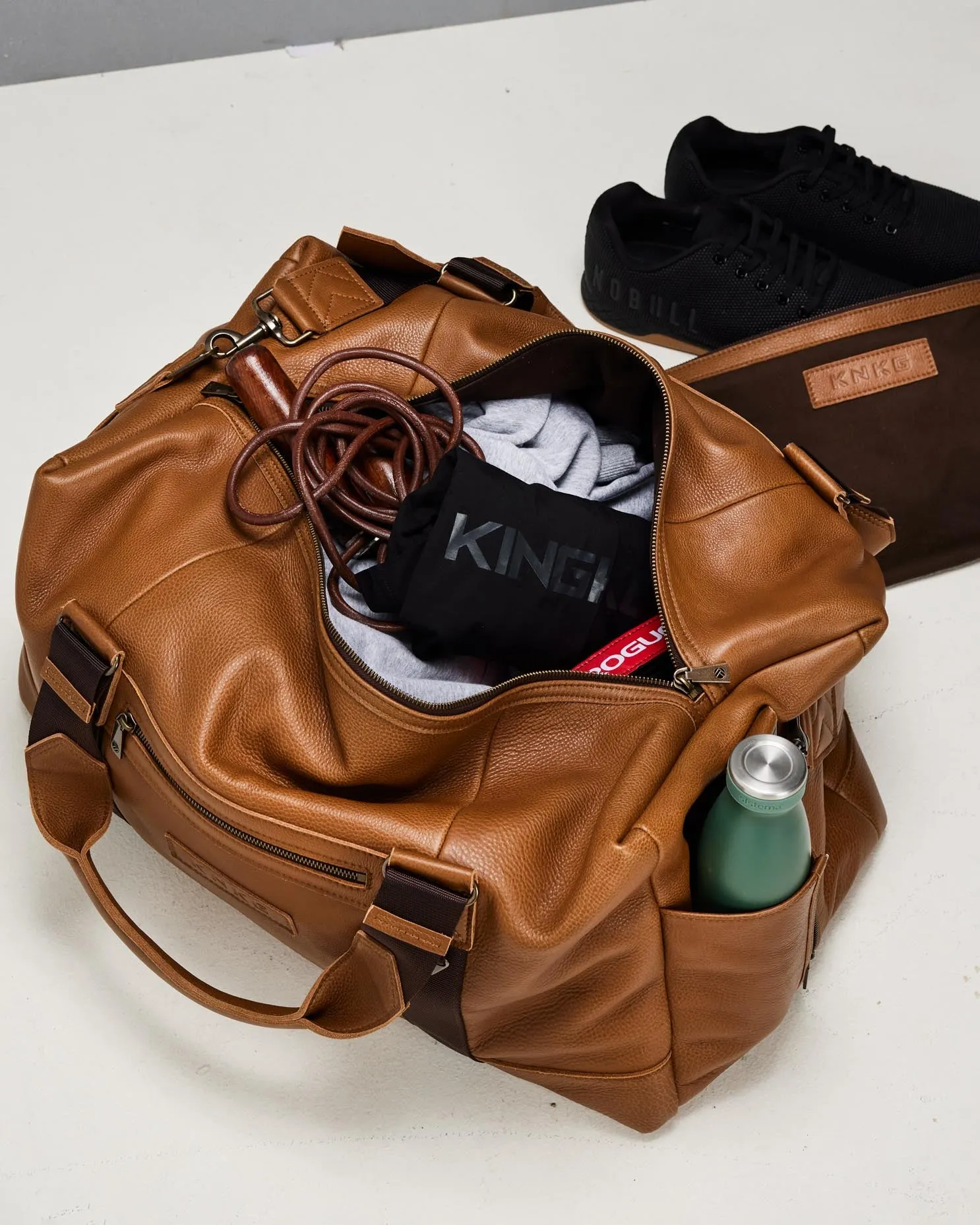 HERITAGE LEATHER DUFFEL sold by King Kong Apparel product image thumbnail 3