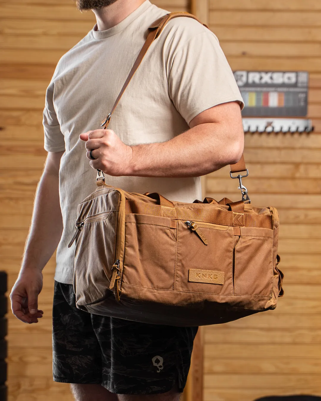 CORE Duffel Waxed Canvas Medium 35L sold by King Kong Apparel product image thumbnail 3