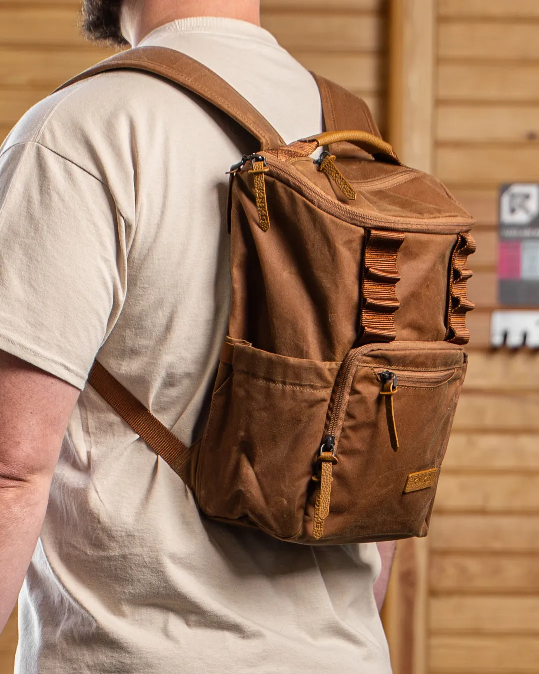 CORE Backpack Waxed Canvas Mini 13L sold by King Kong Apparel product image thumbnail 3