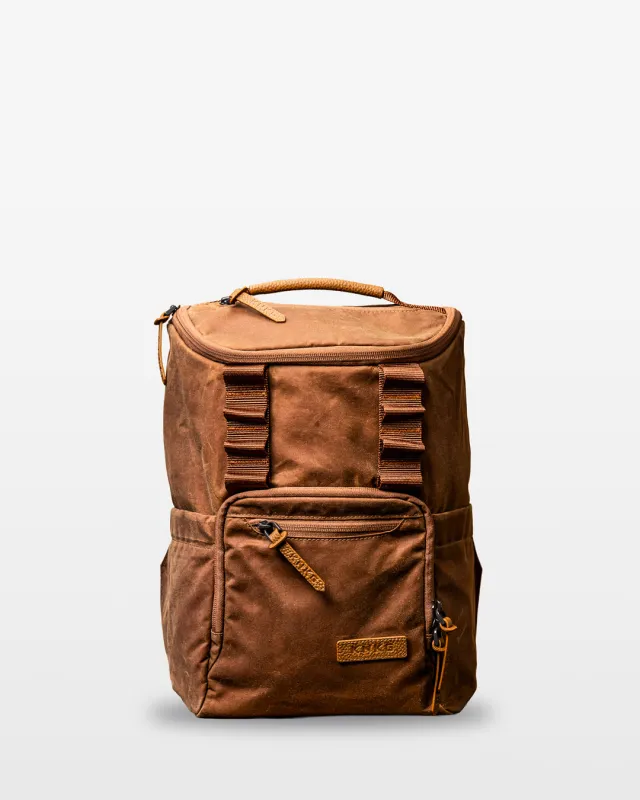 CORE Backpack Waxed Canvas Mini 13L made by King Kong Apparel