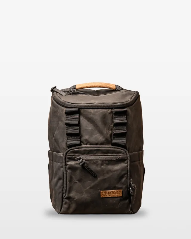 CORE Backpack Waxed Canvas Mini 13L made by King Kong Apparel