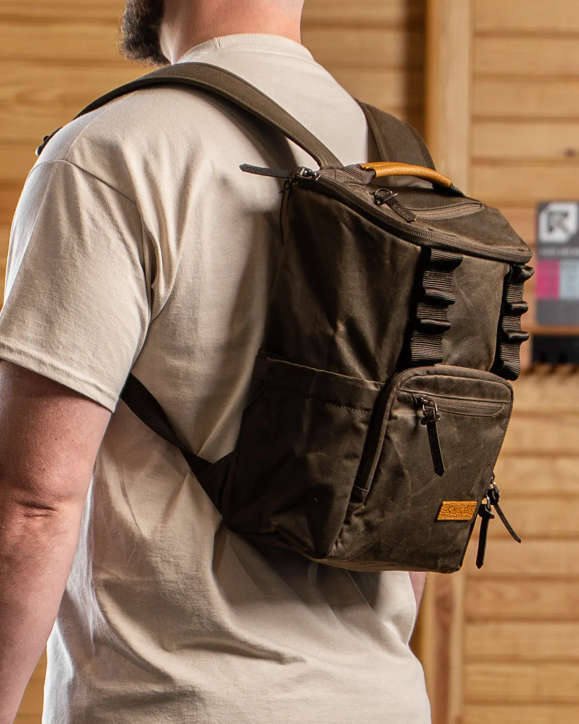 CORE Backpack Waxed Canvas Mini 13L sold by King Kong Apparel product image thumbnail 2
