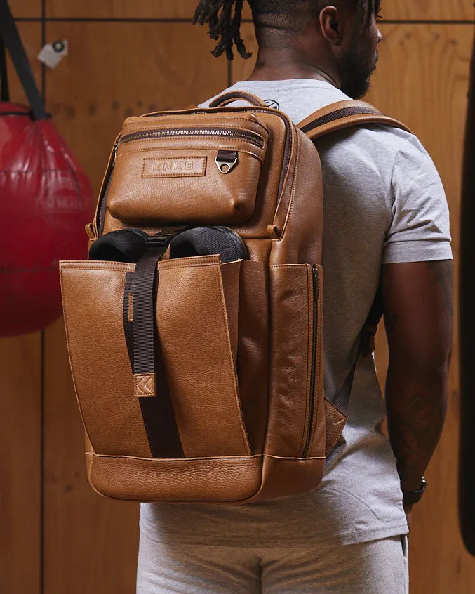 HERITAGE LEATHER BACKPACK sold by King Kong Apparel