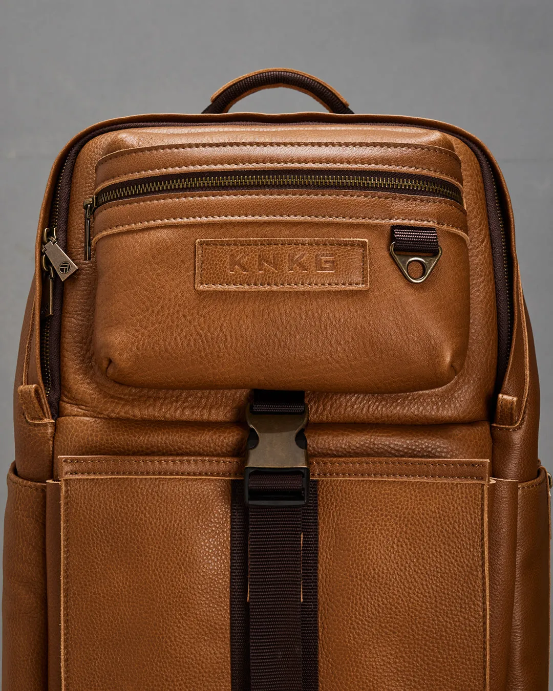 HERITAGE LEATHER BACKPACK sold by King Kong Apparel product image thumbnail 5