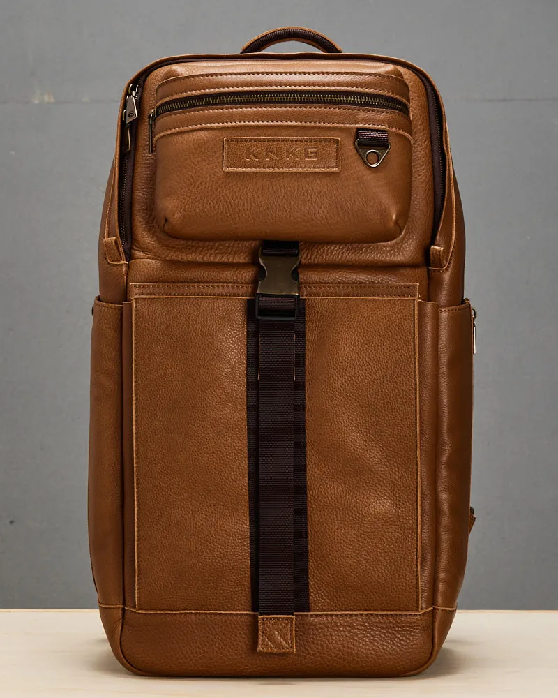 HERITAGE LEATHER BACKPACK sold by King Kong Apparel product image thumbnail 3