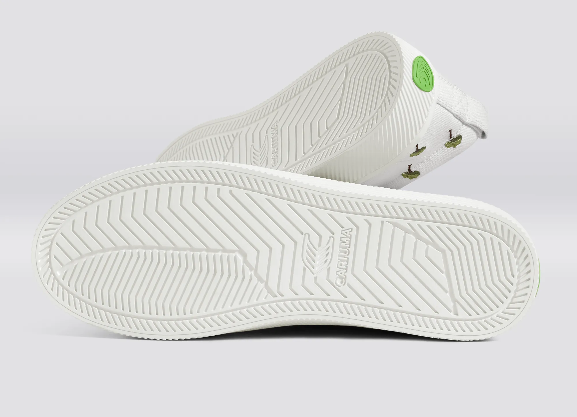 OCA Low Earth Day Embroidered Tree Off-White Canvas Sneaker Men sold by Cariuma product image thumbnail 5