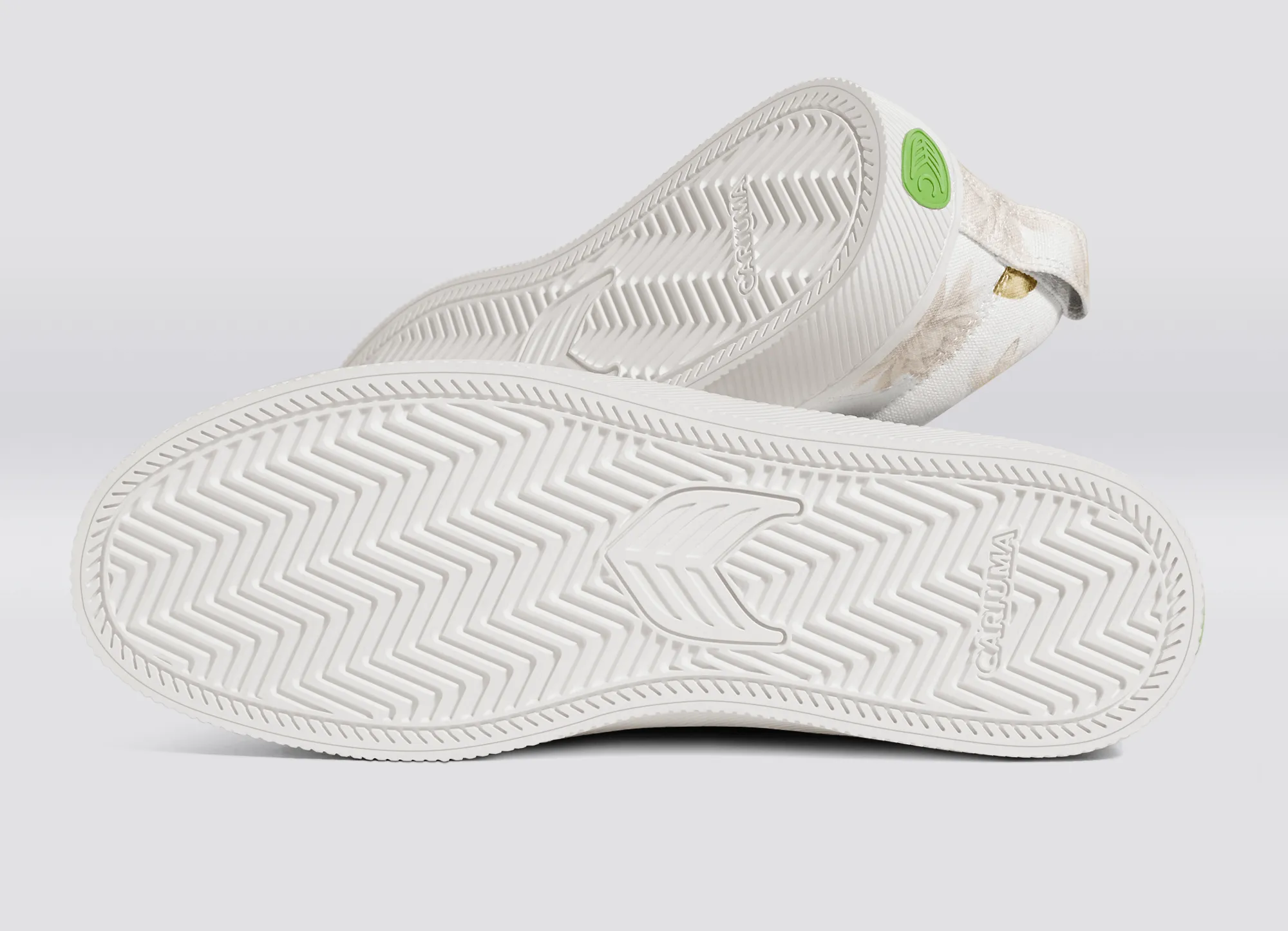 SLIP-ON White Canvas Giant Lilies Sneaker Men sold by Cariuma product image thumbnail 5