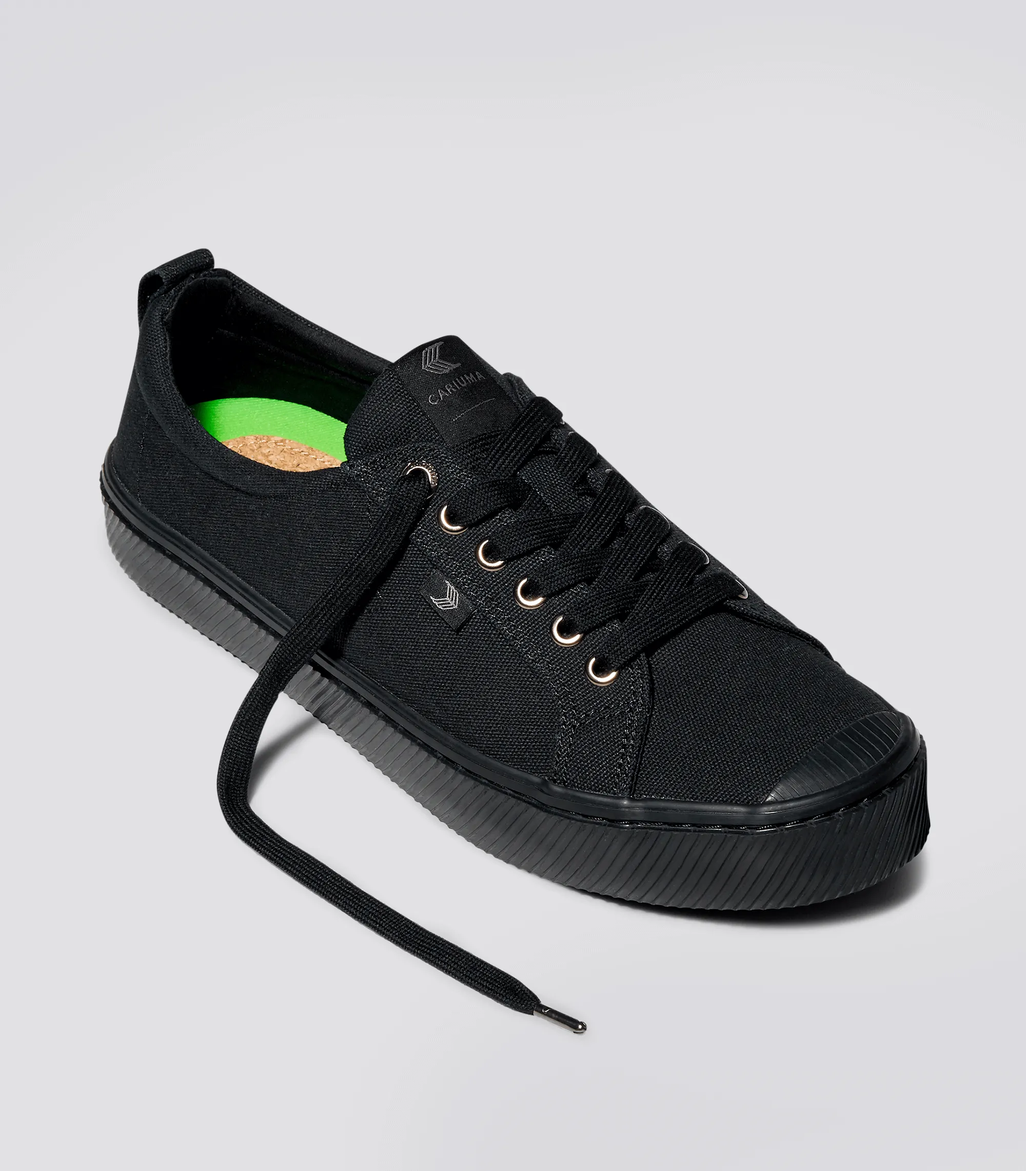 OCA Low All Black Canvas Sneaker Men sold by Cariuma product image thumbnail 2
