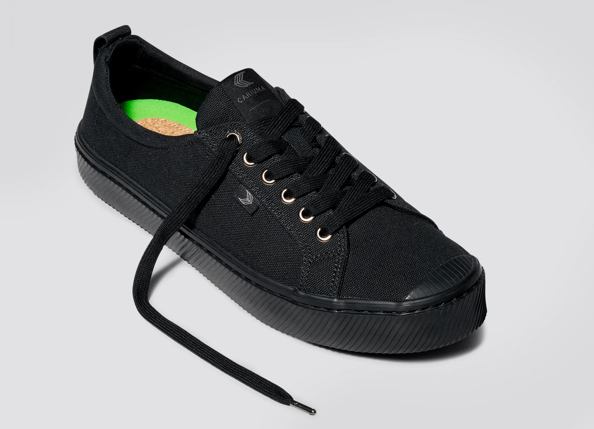 OCA Low All Black Canvas Sneaker Men sold by Cariuma product image thumbnail 5