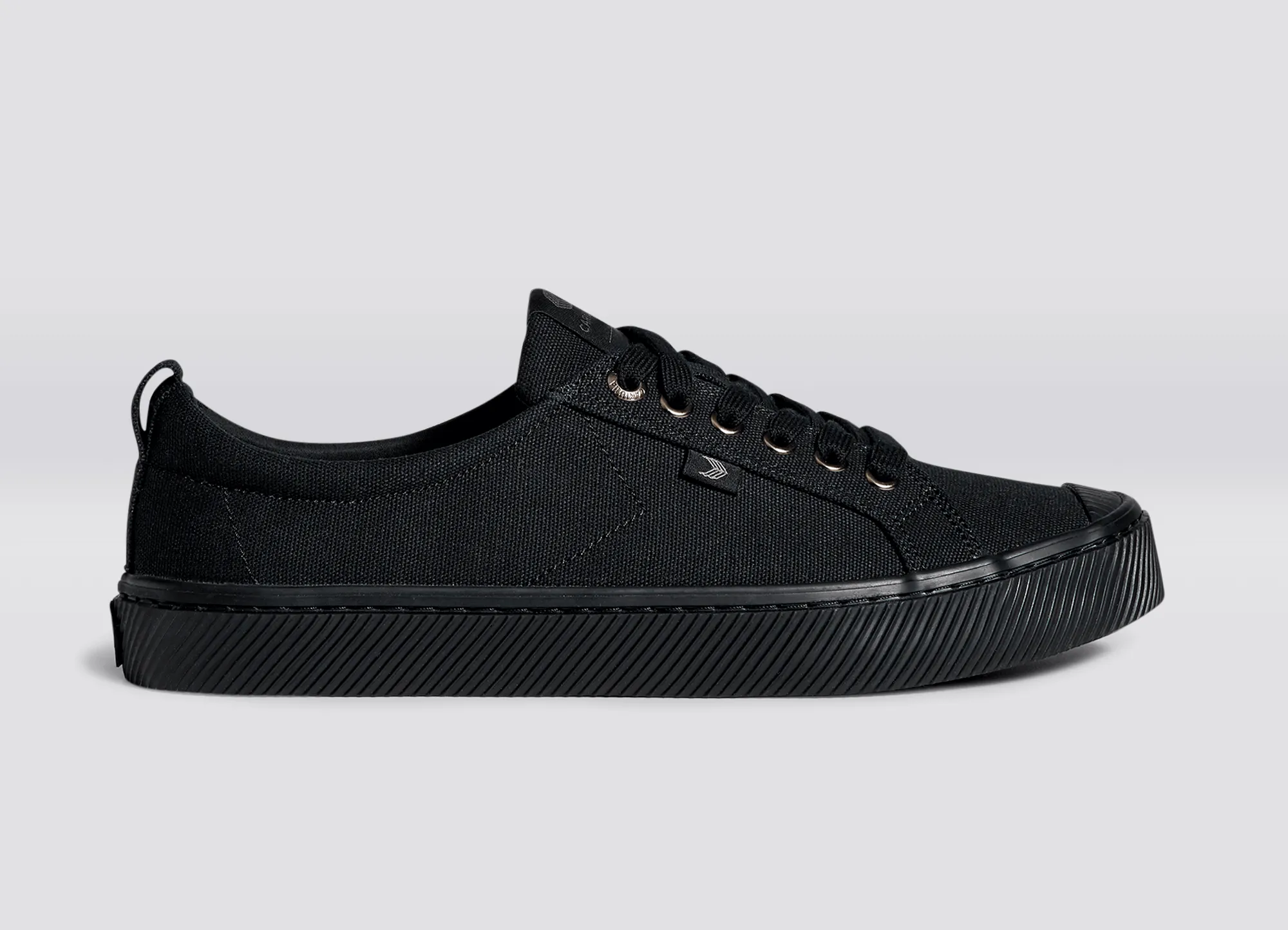 OCA Low All Black Canvas Sneaker Men sold by Cariuma product image thumbnail 3
