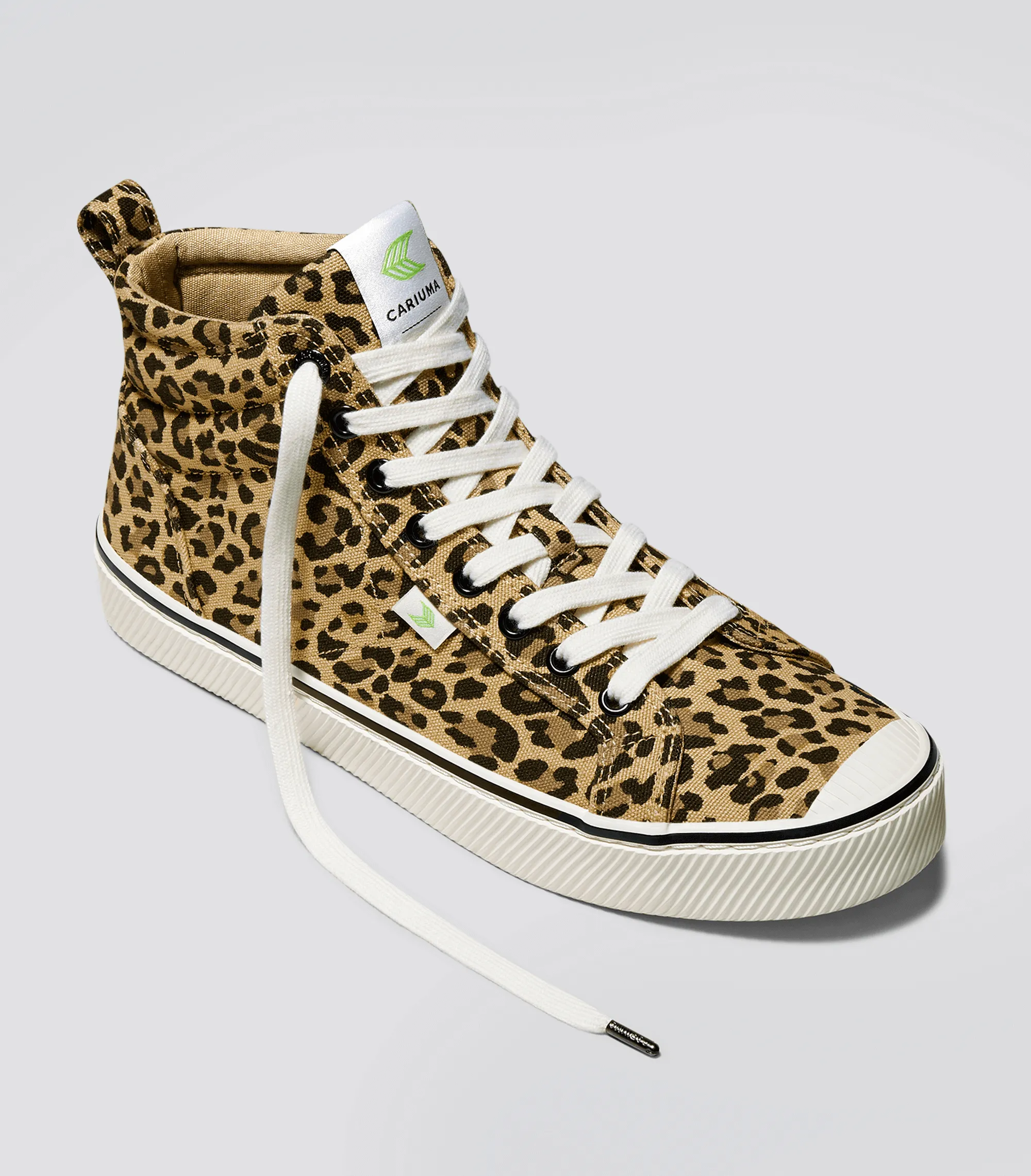 OCA High Stripe Leopard Print Canvas Sneaker Men sold by Cariuma product image thumbnail 2