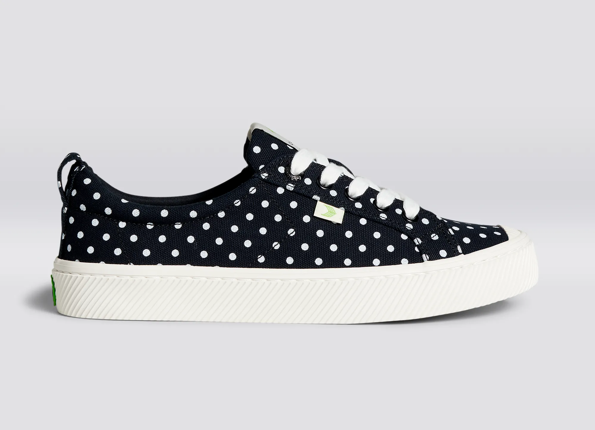 OCA Low Black Canvas White Polka Dots Sneaker Women sold by Cariuma product image thumbnail 3