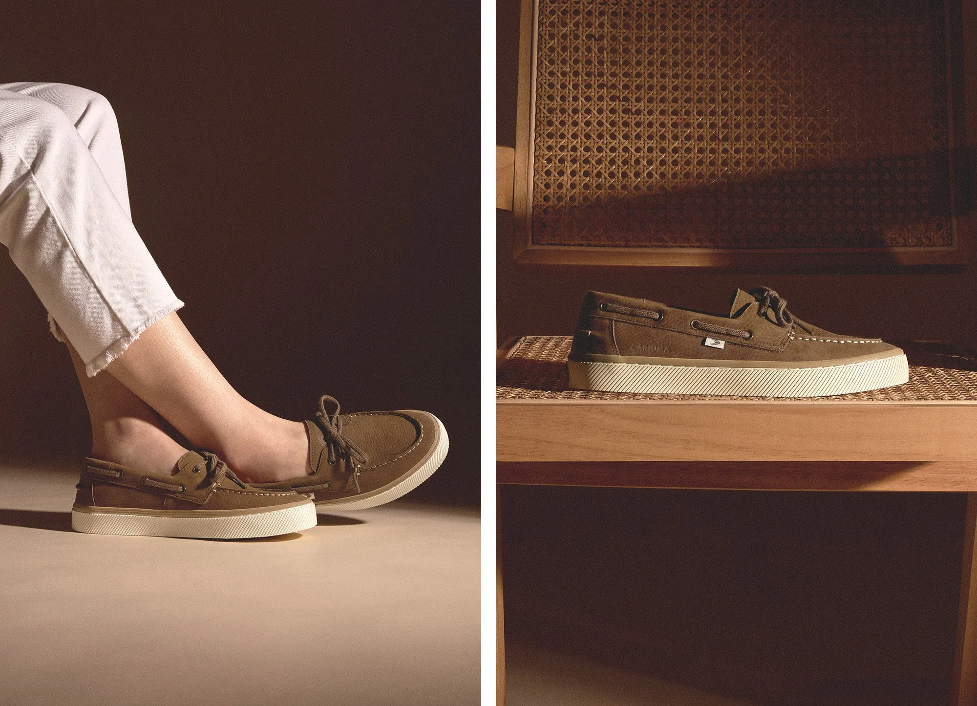 Mare Boat Shoe Mocha Nubuck Women sold by Cariuma product image thumbnail 5