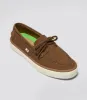 Mare Boat Shoe Mocha Nubuck Women sold by Cariuma
