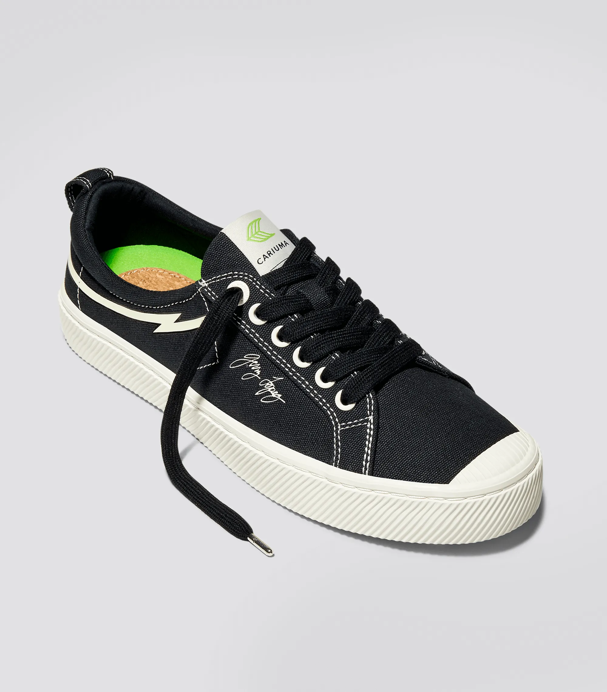 OCA Low Gerry Lopez Black Canvas Sneaker Women sold by Cariuma product image thumbnail 2