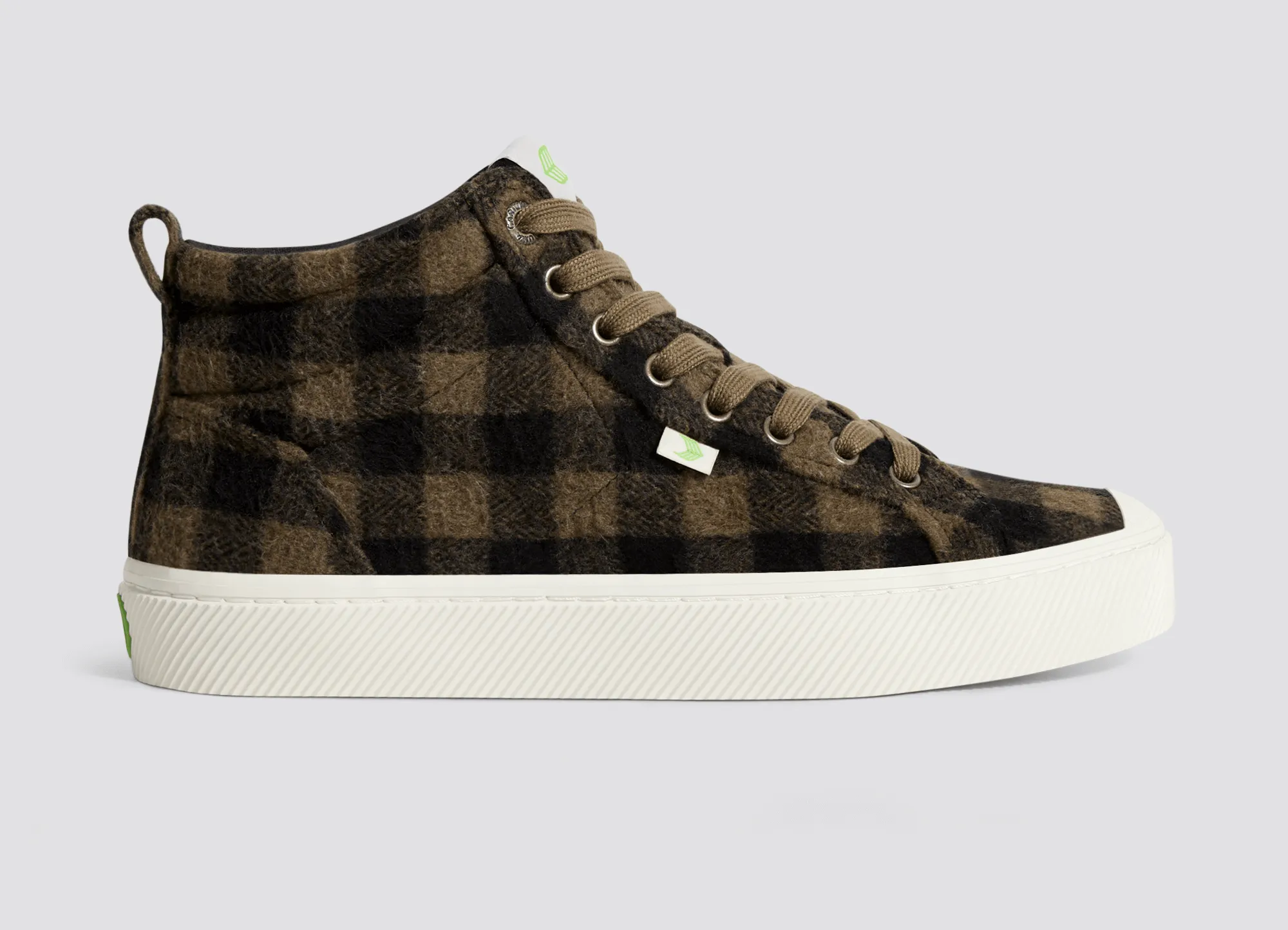 OCA High Brown Plaid Sneaker Women sold by Cariuma product image thumbnail 3