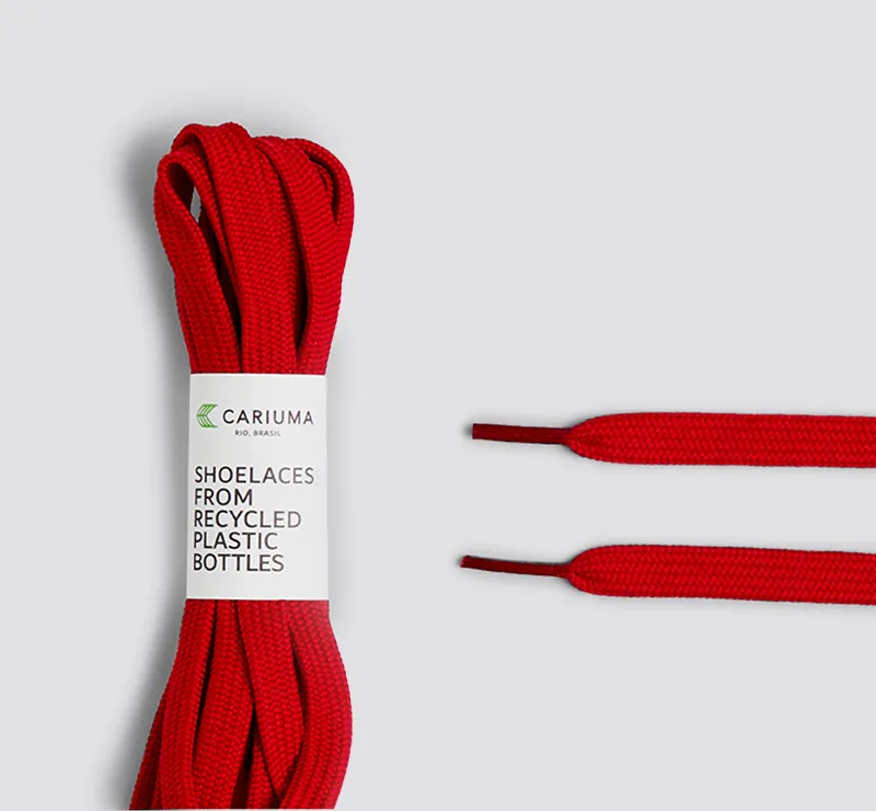 Shoe Lace IBI Raw Red with Raw Red Tip sold by Cariuma