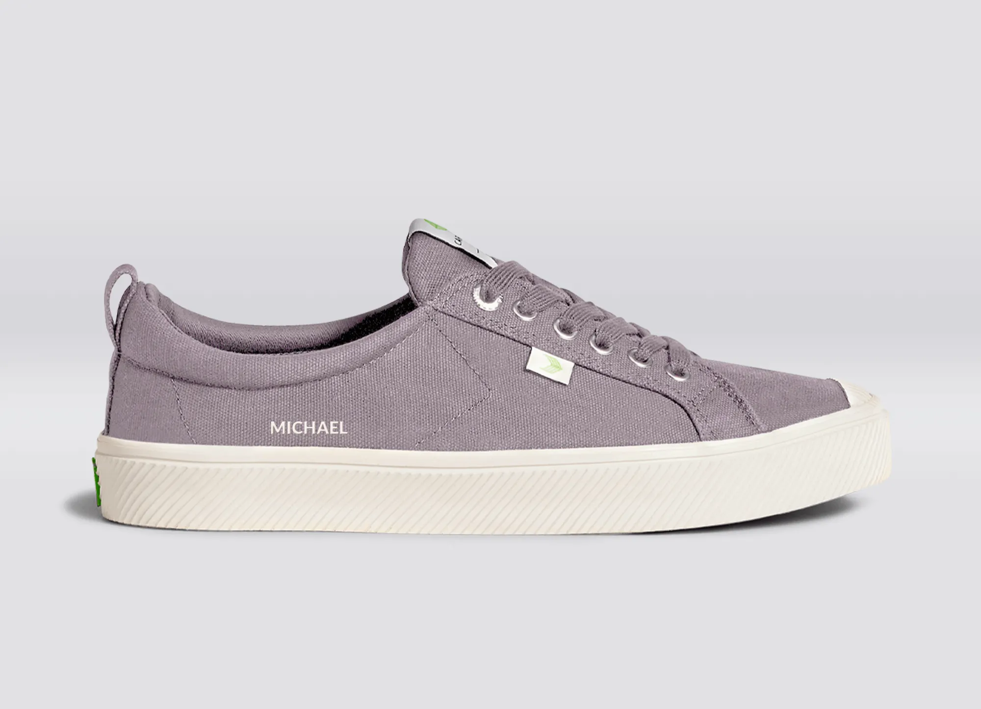 CUSTOM OCA Low Mystic Grey Canvas Sneaker Men sold by Cariuma product image thumbnail 3