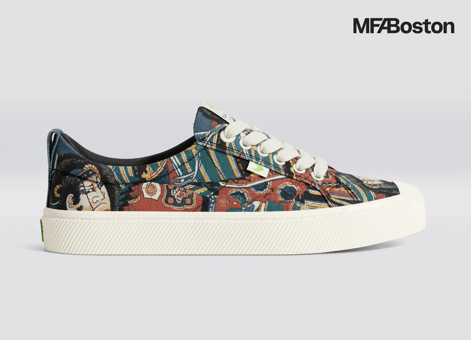 Hokusai OCA Low Warrior Print Canvas Sneaker Women sold by Cariuma product image thumbnail 3