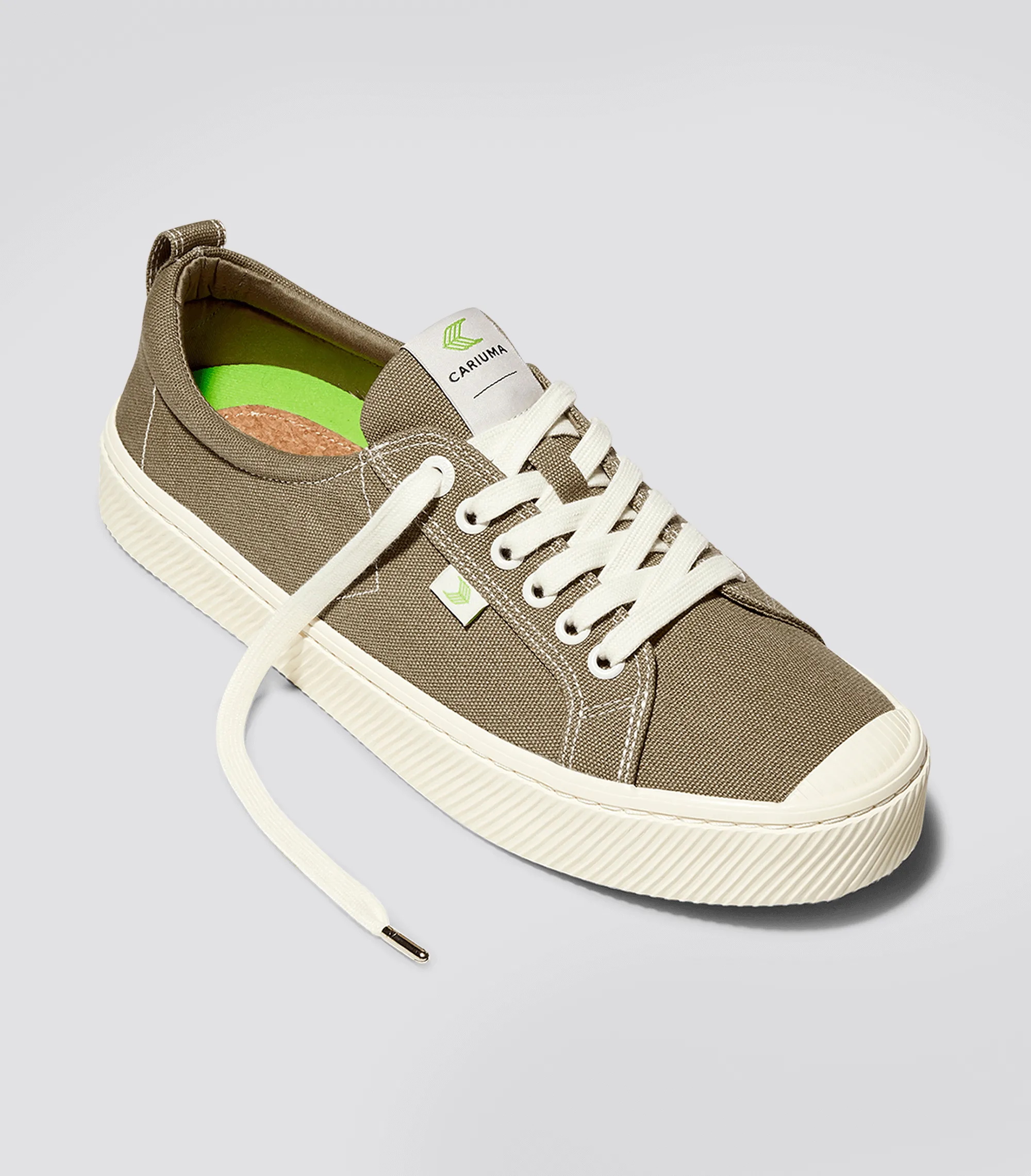 OCA Low Burnt Sand Canvas Contrast Thread Sneaker Men sold by Cariuma product image thumbnail 2