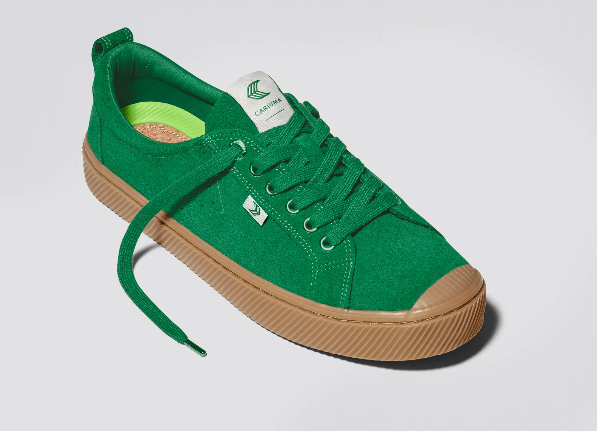 OCA Low Gum Fern Green Suede Sneaker Men sold by Cariuma product image thumbnail 4