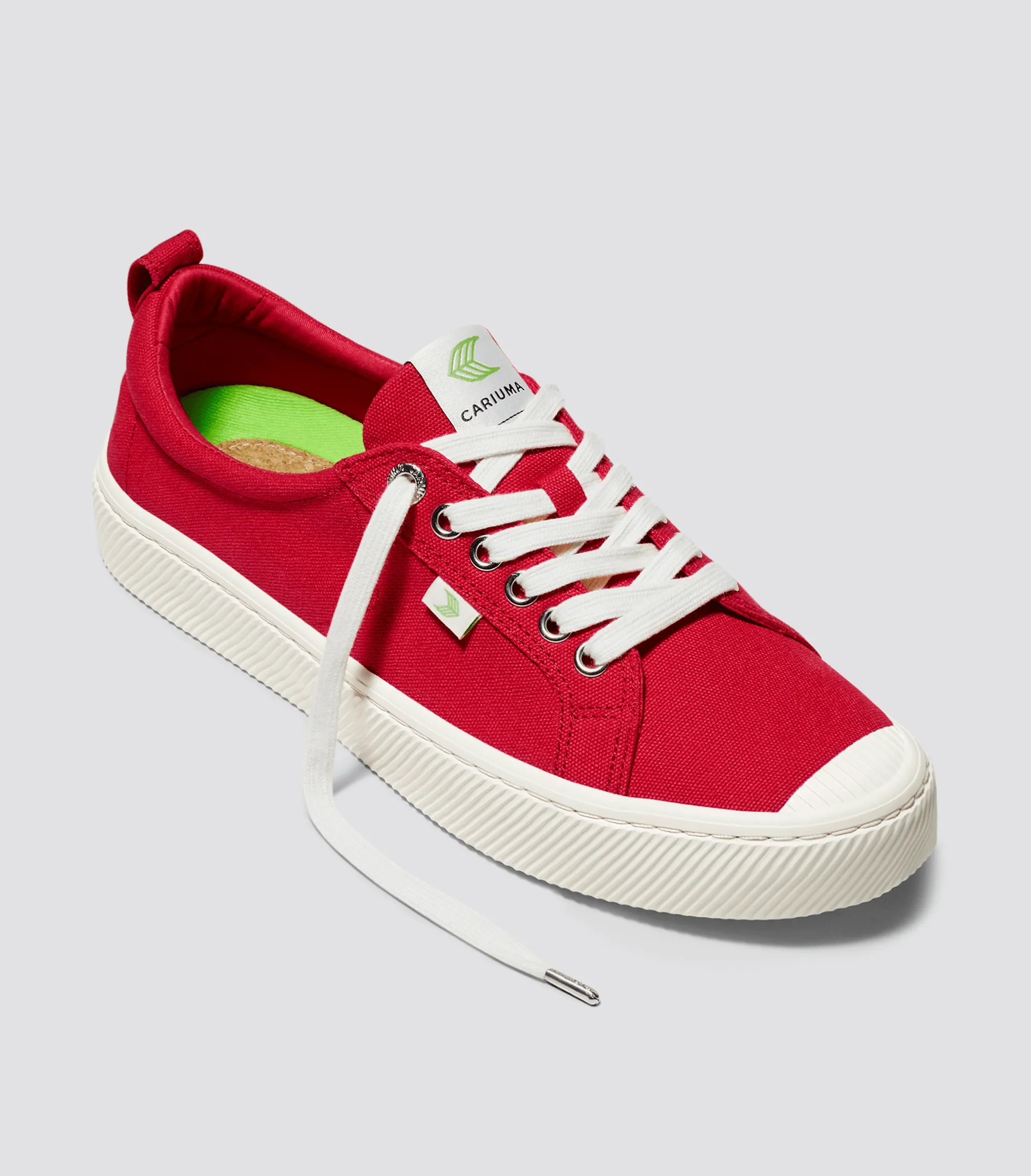 OCA Low Red Canvas Sneaker Men sold by Cariuma product image thumbnail 2