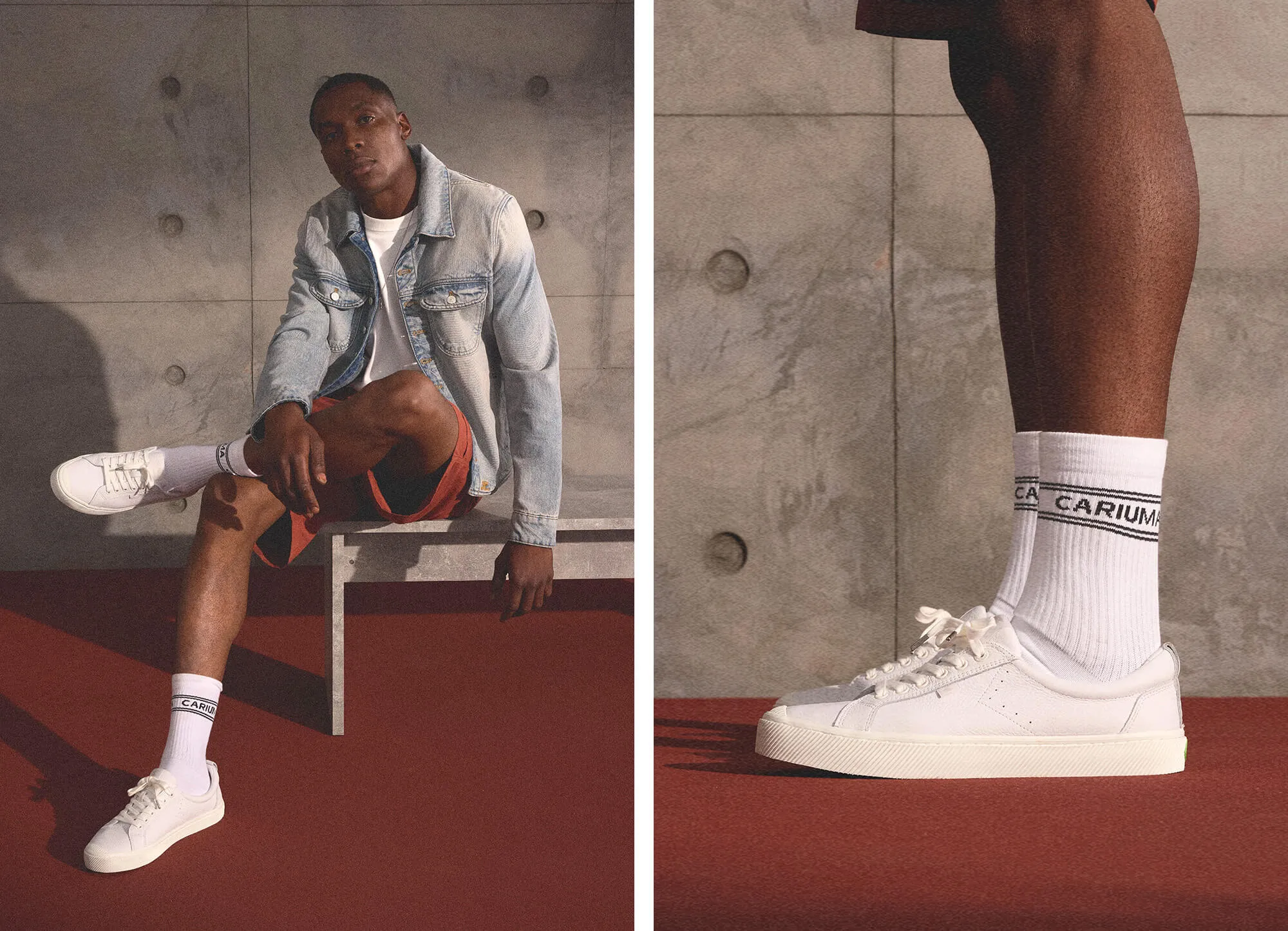 OCA Low White Premium Leather Sneaker Men sold by Cariuma product image thumbnail 5