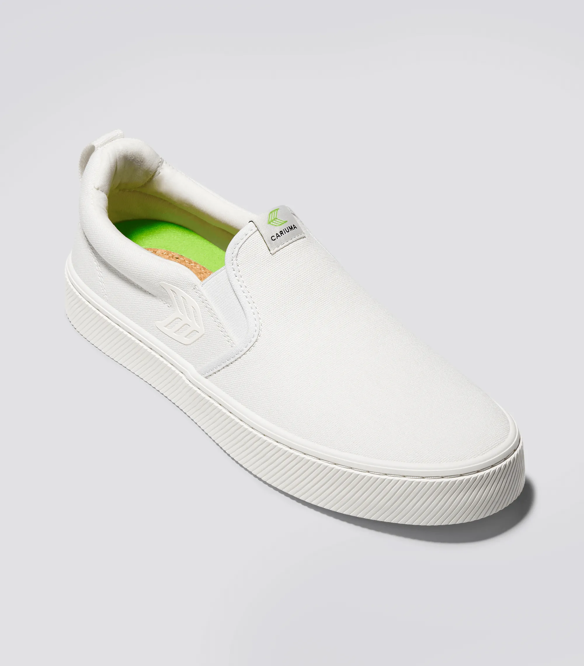 SLIP ON Off-White Canvas Sneaker Men sold by Cariuma product image thumbnail 2