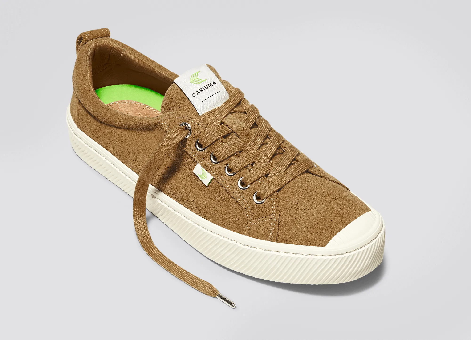 OCA Low Camel Suede Sneaker Women sold by Cariuma product image thumbnail 5