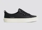 OCA Low Black Premium Leather Sneaker Men sold by Cariuma