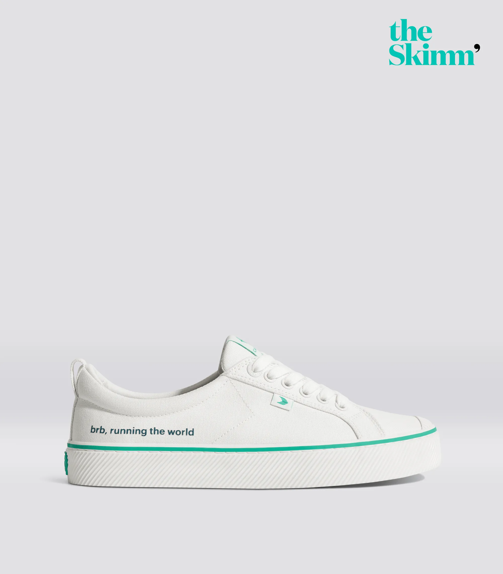 The Skimm OCA Low Off-White Canvas Sneaker Men sold by Cariuma