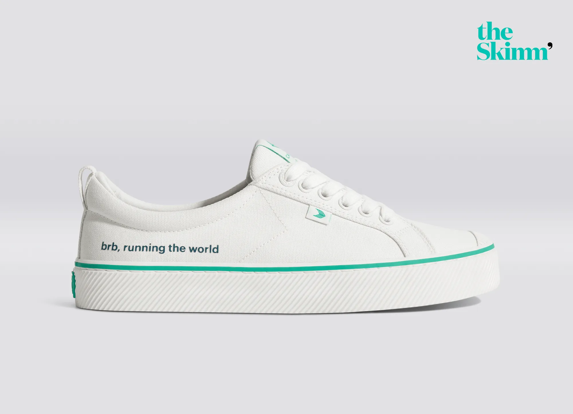 The Skimm OCA Low Off-White Canvas Sneaker Men sold by Cariuma product image thumbnail 3