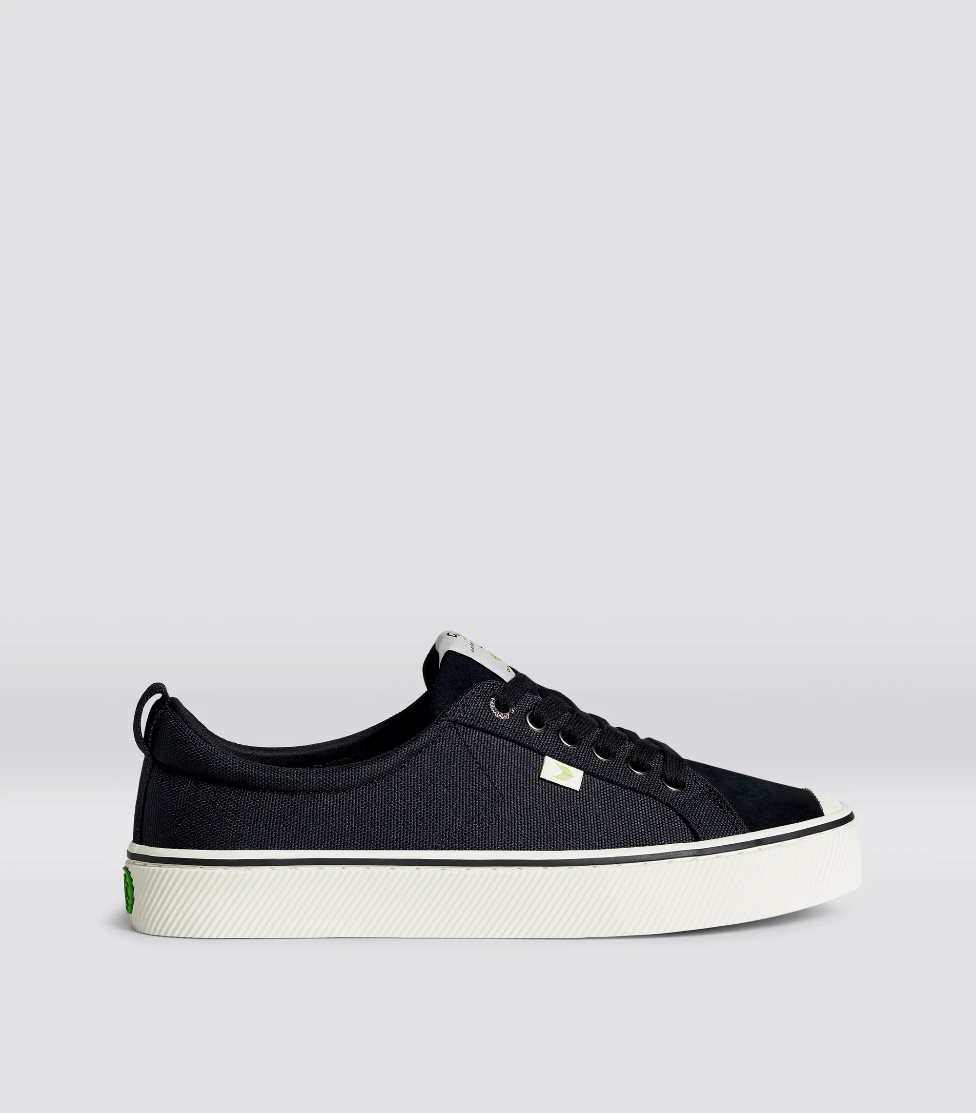 OCA Low master-piece Black Cordura and Suede Sneaker Women sold by Cariuma