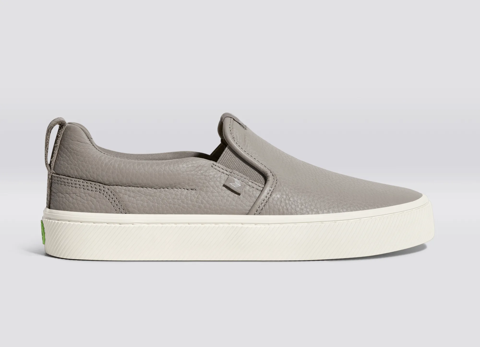 SLIP-ON Grey Premium Leather Sneaker Women sold by Cariuma product image thumbnail 3