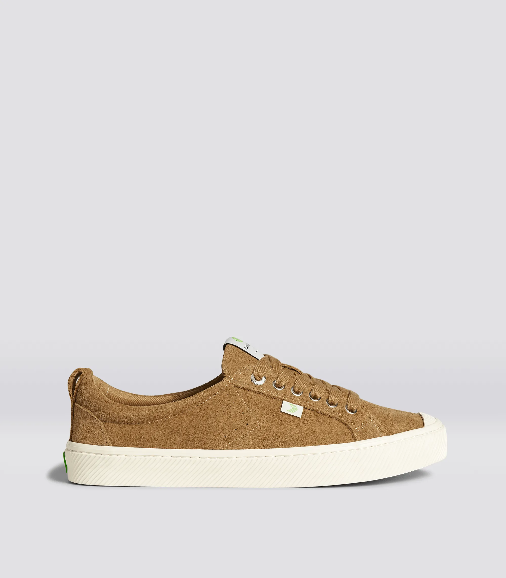 OCA Low Camel Suede Sneaker Men sold by Cariuma