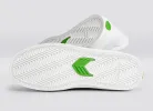 VALLELY White Leather Ice Logo Sneaker Women sold by Cariuma