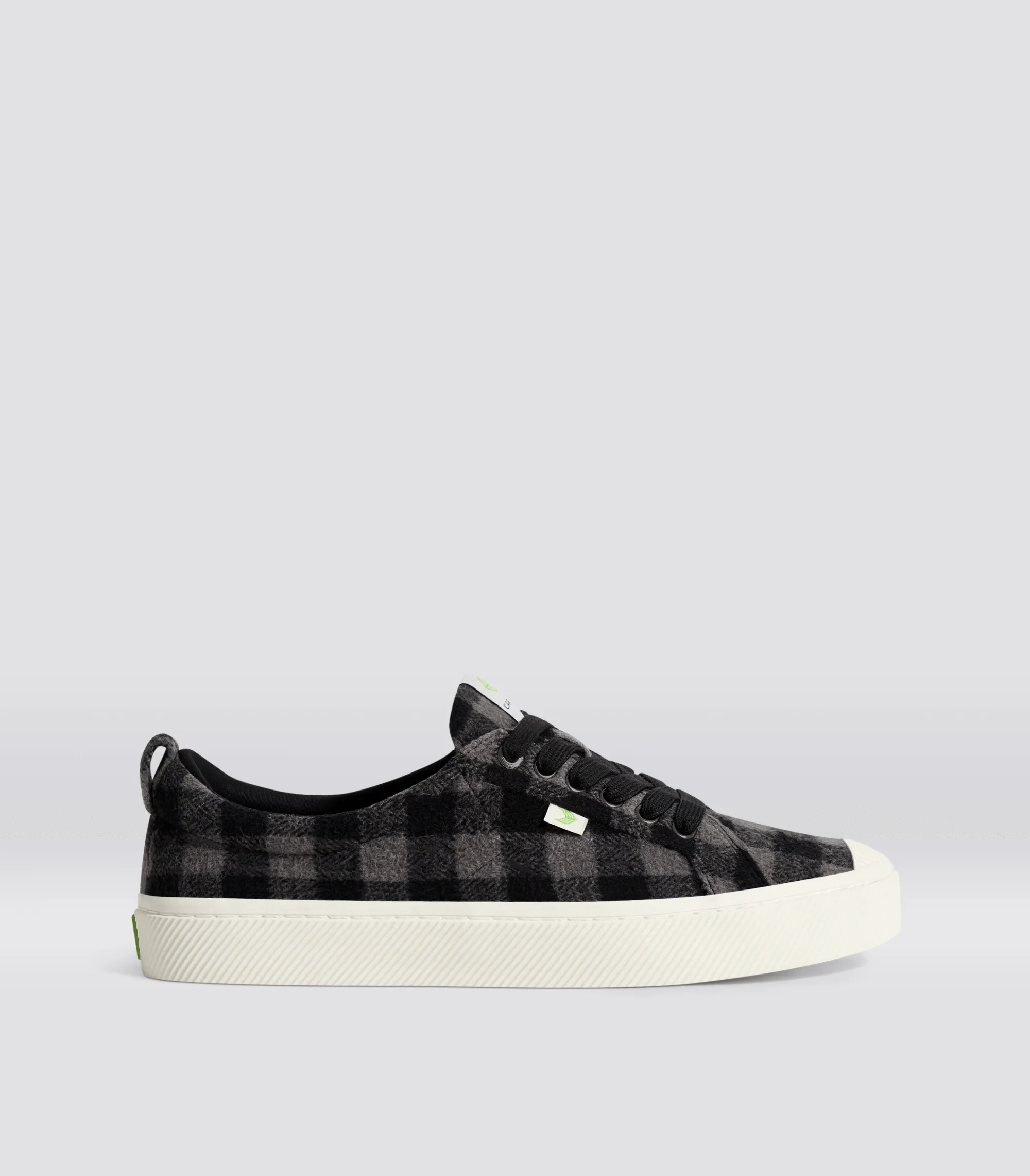 OCA Low Black Plaid Sneaker Women sold by Cariuma