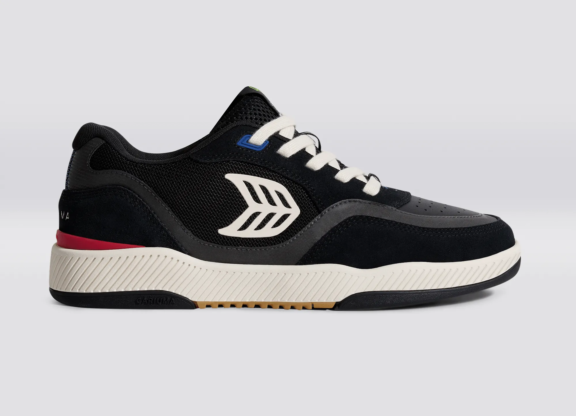 UBA PRO Black Suede and Mesh Ivory Logo Red Sneaker Women sold by Cariuma product image thumbnail 3