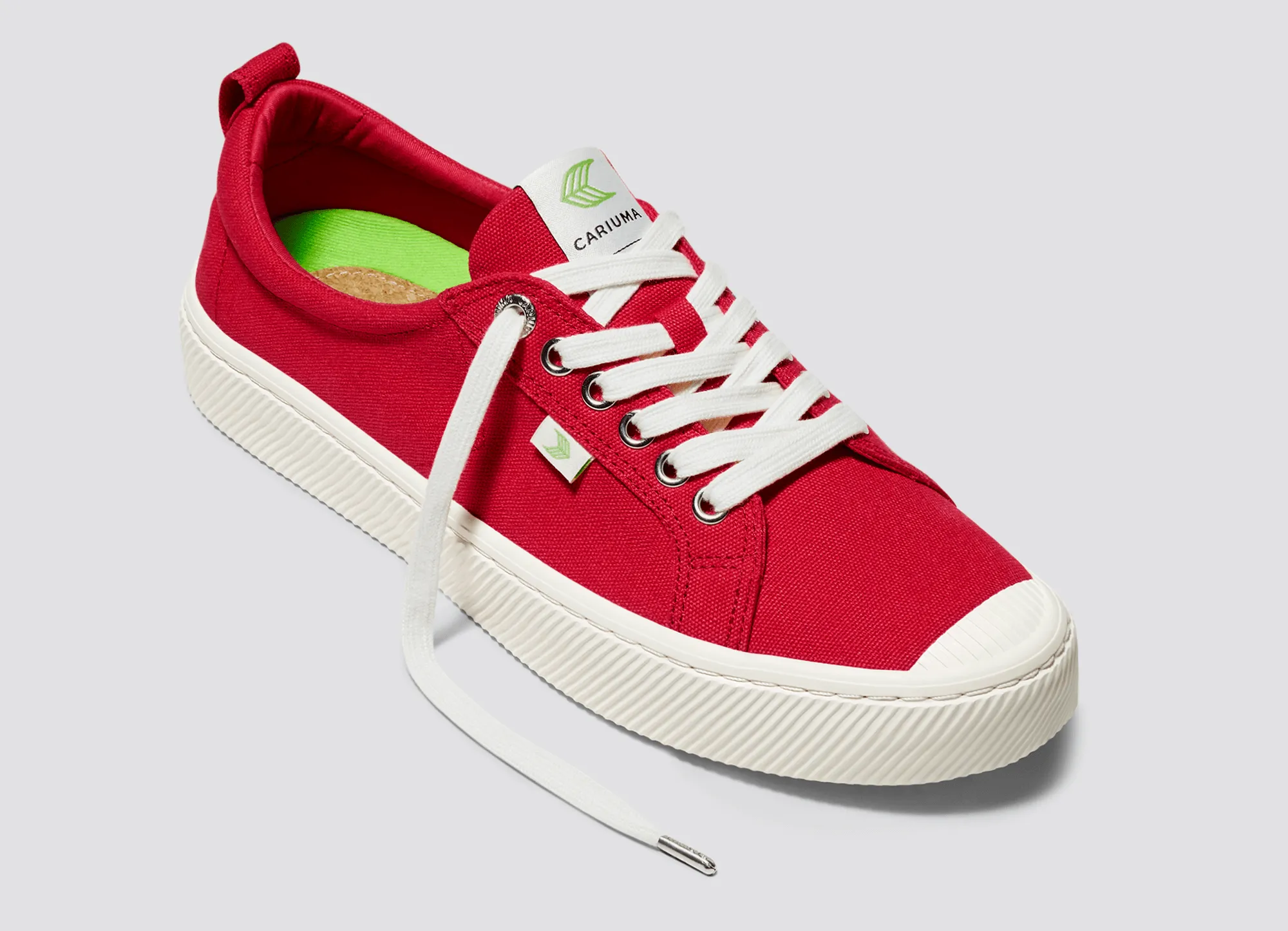 OCA Low Red Canvas Sneaker Women sold by Cariuma product image thumbnail 5