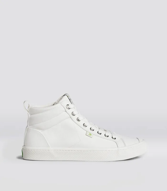 OCA High Off-White Canvas Sneaker Women sold by Cariuma