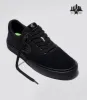 Skatepark of Tampa NAIOCA PRO All Black Suede and Canvas Black Logo Sneaker Women sold by Cariuma