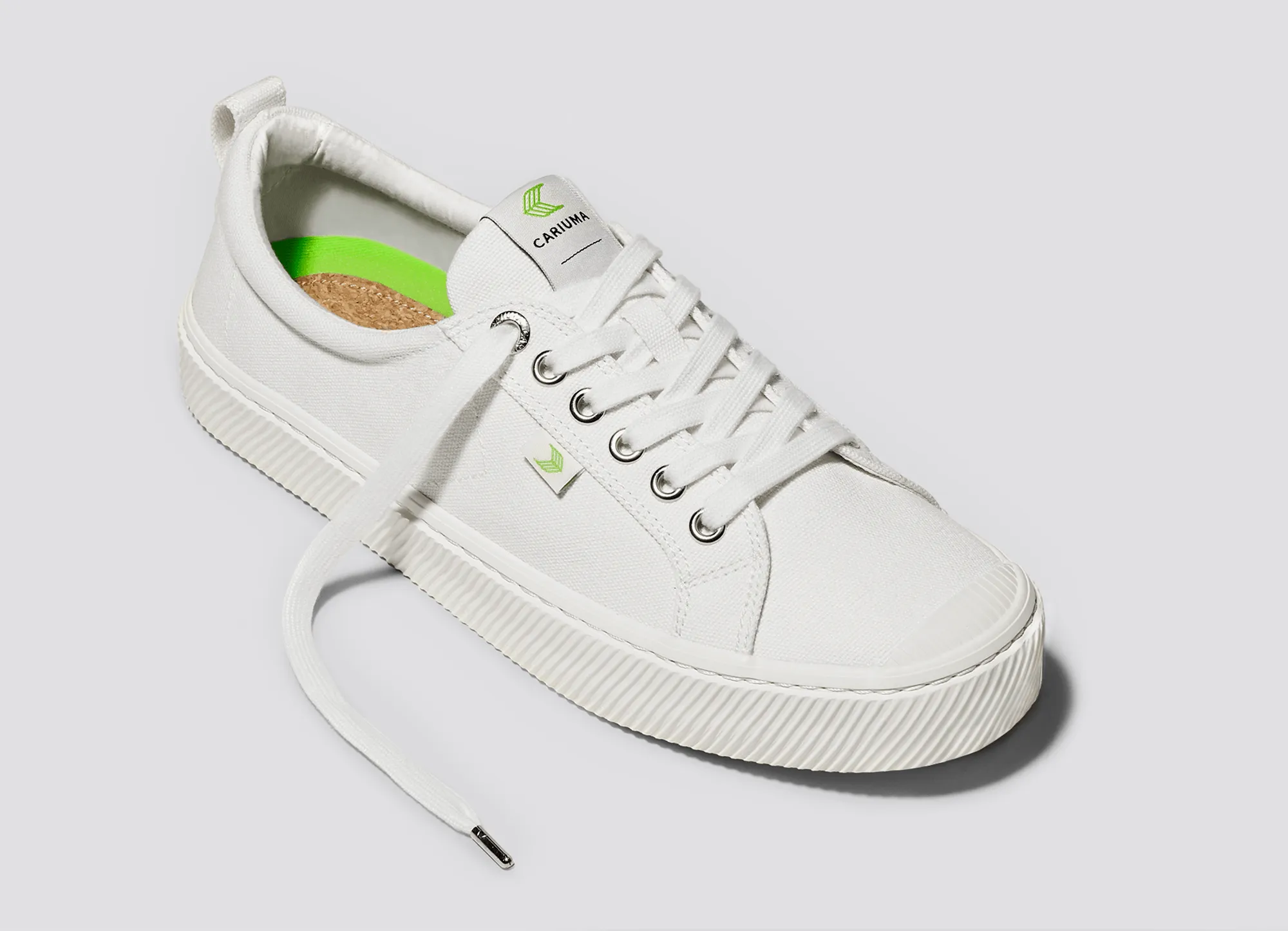 OCA Low Off-White Canvas Sneaker Women sold by Cariuma product image thumbnail 5