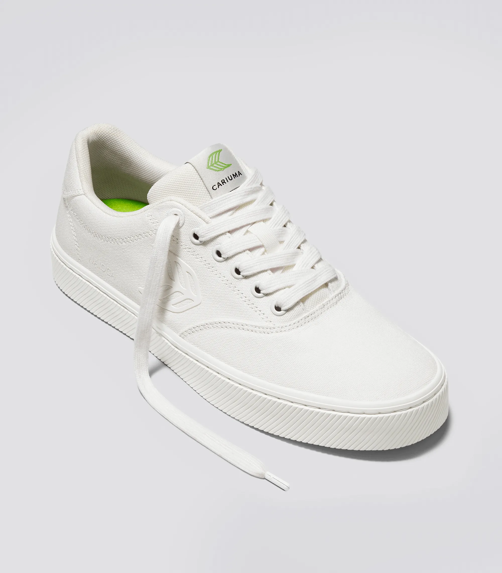 NAIOCA Canvas Off-White Canvas Sneaker Women sold by Cariuma product image thumbnail 2
