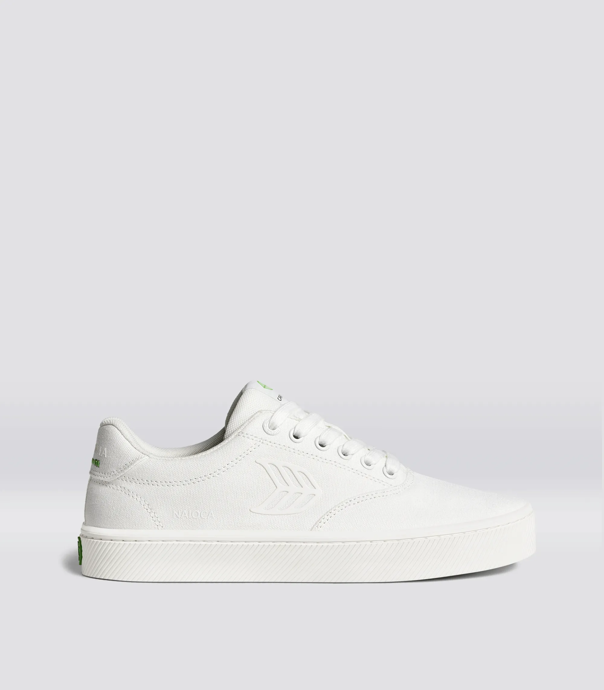 NAIOCA Canvas Off-White Canvas Sneaker Women sold by Cariuma