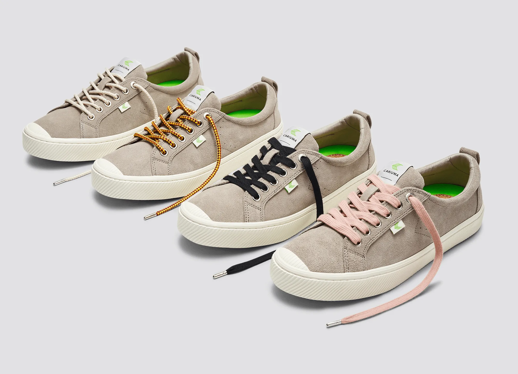 OCA Low Cloud Grey Suede Sneaker Women sold by Cariuma product image thumbnail 4