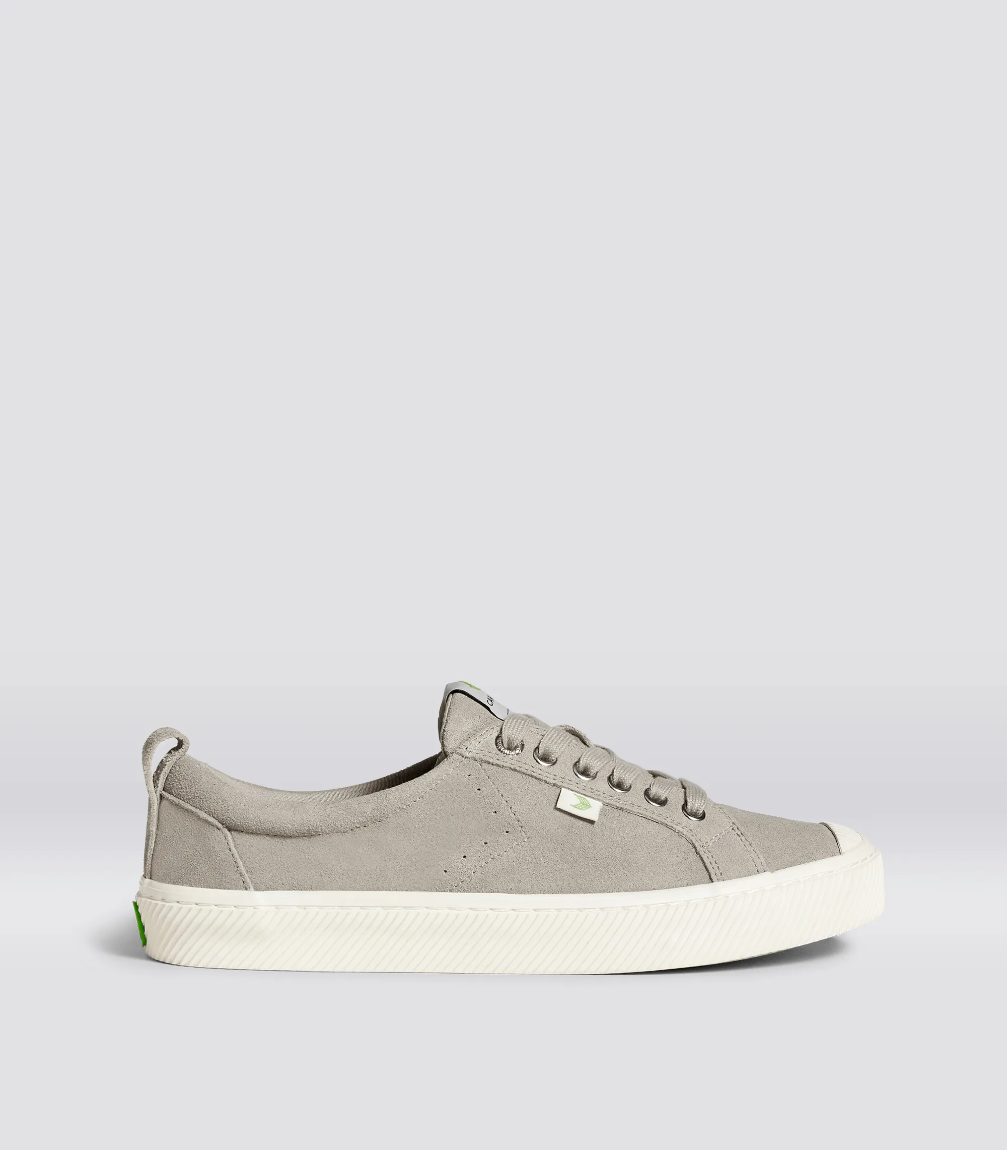 OCA Low Cloud Grey Suede Sneaker Women sold by Cariuma