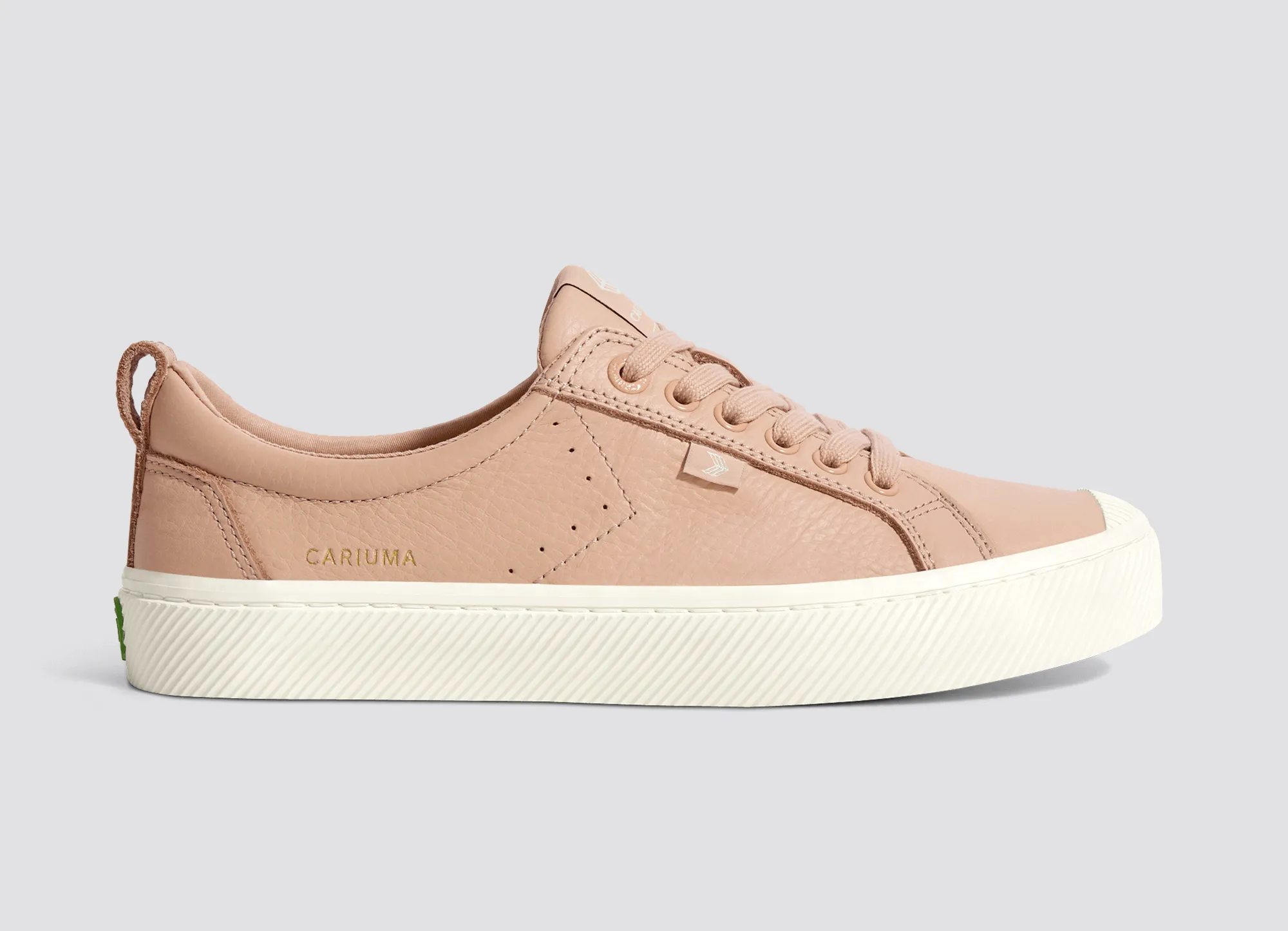 OCA Low Beige Premium Leather Sneaker Women sold by Cariuma product image thumbnail 3